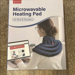 Navy Microwavable Neck & Shoulder Heating Pad